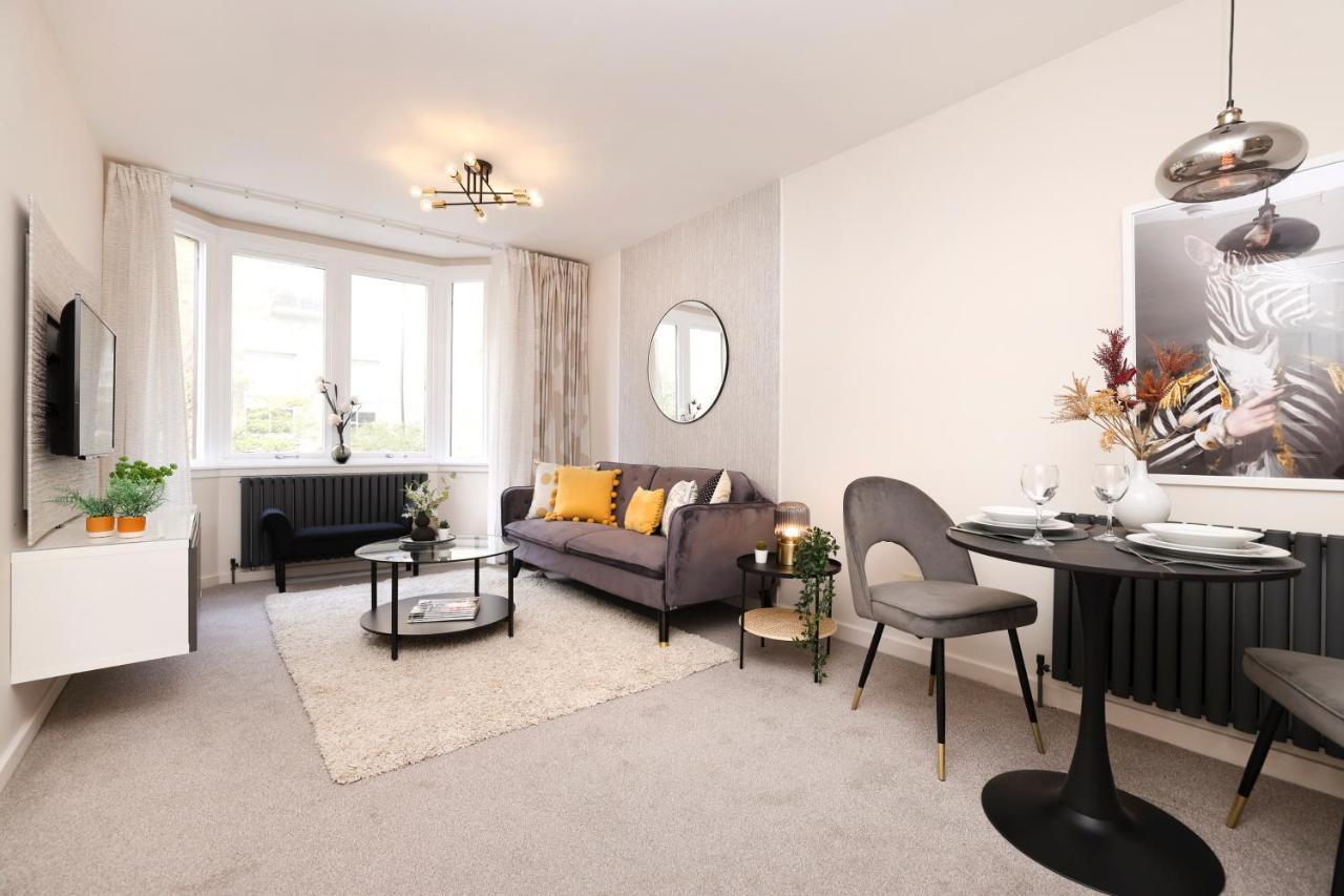 Joivy Modern 1 Bed Flat In West End, Close To Princes Gardens Edinburgh Exterior photo